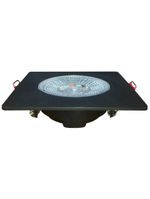 Spot Authentic Led Quadrado De Embutir Avant Branco Com Corpo Preto Fosco 5w 6500k - Cód 865050572