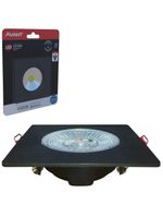 Spot Authentic Led Quadrado De Embutir Avant Branco Com Corpo Preto Fosco 5w 6500k - Cód 865050572