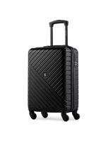 Mala de Bordo ABS 4 rodas Detroit Preta