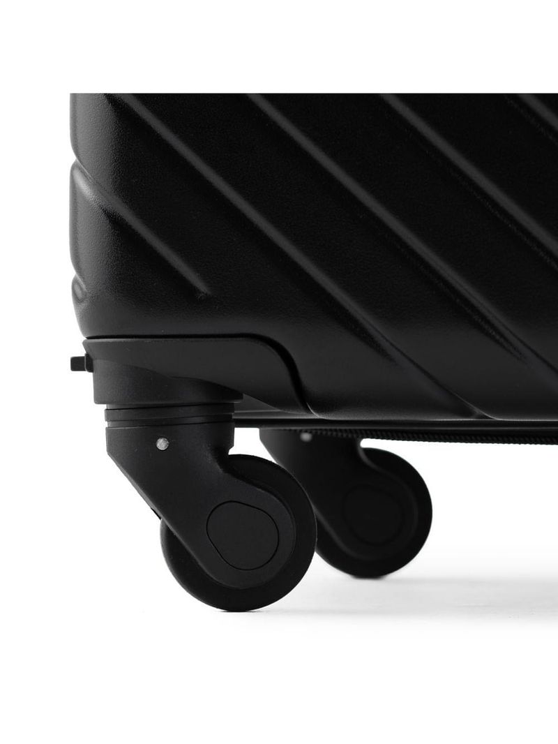 Mala de Bordo ABS 4 rodas Detroit Preta