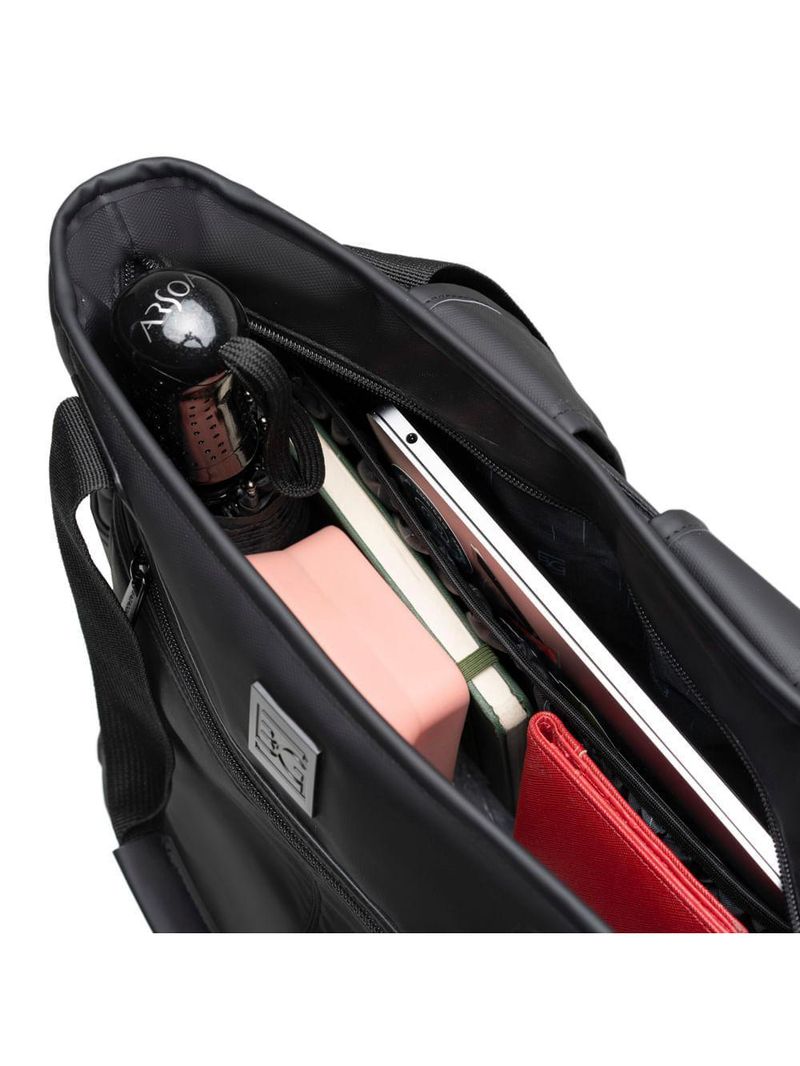 Bolsa mochila feminina grande esportiva cora preta