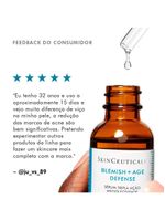Blemish+ age defense skinceuticals - tratamento antiacne