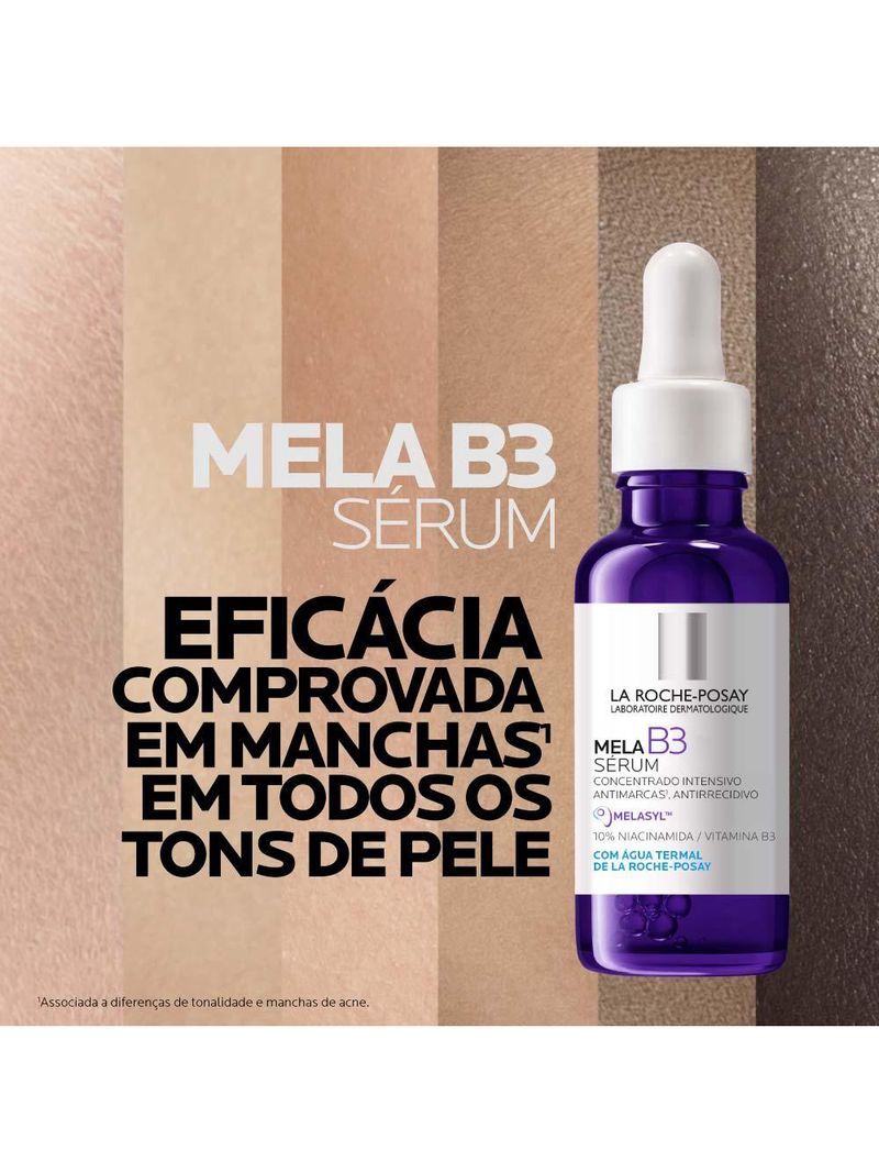 Sérum facial clareador la roche-posay melab3