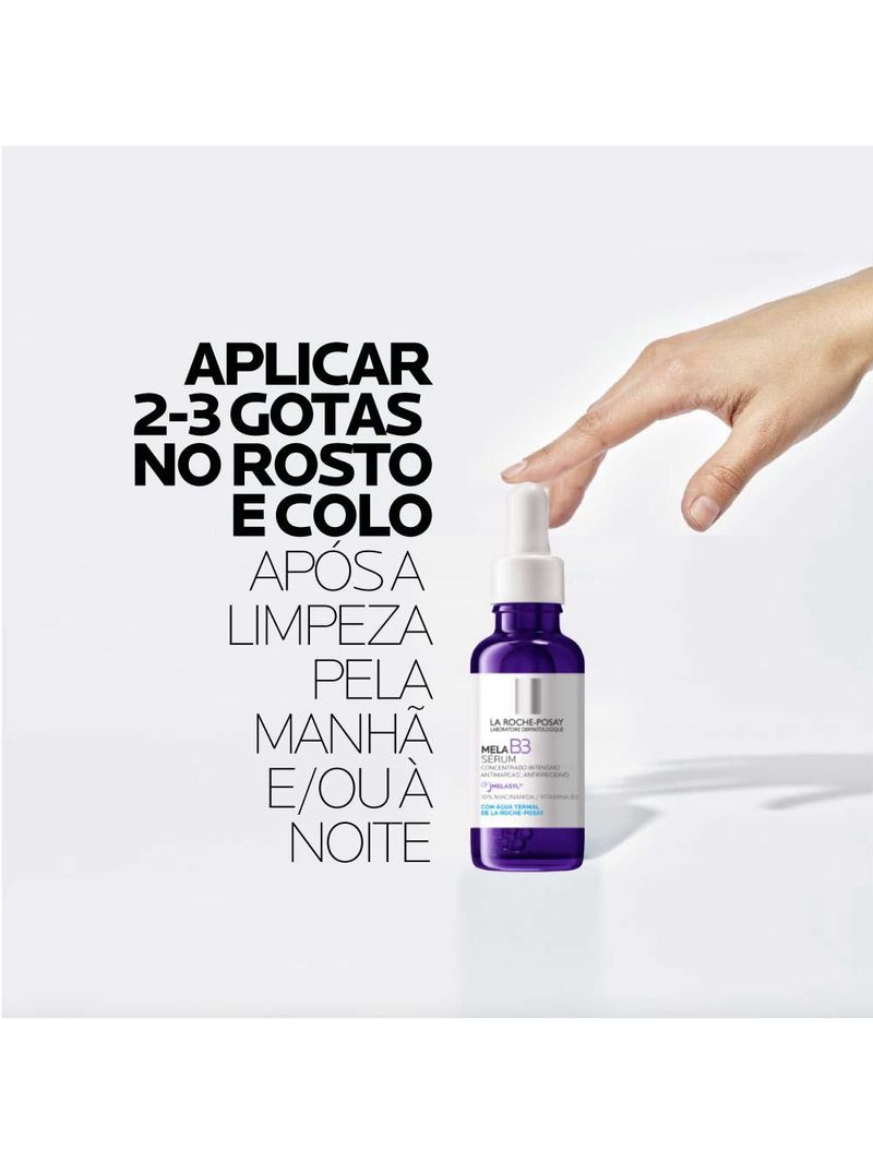 Sérum facial clareador la roche-posay melab3