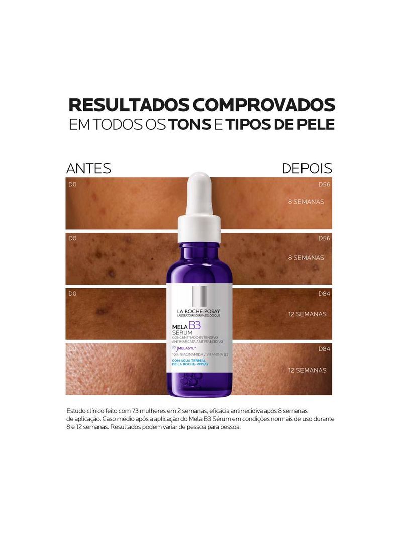 Sérum facial clareador la roche-posay melab3