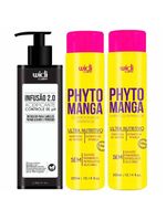 Widi care phytomanga kit - shampoo + condicionador + acidificante