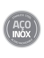 Jogo De Panelas Tramontina Una 3 Peças Em Aço Inox Com Fundo Triplo E Tampas De Vidro 65280070