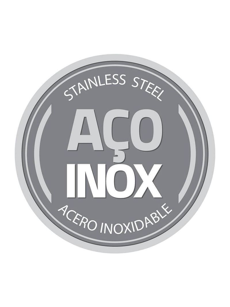 Jogo De Panelas Tramontina Una 3 Peças Em Aço Inox Com Fundo Triplo E Tampas De Vidro 65280070