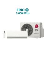 Ar Condicionado LG Dual Inverter AI Air 9000 BTUs Frio 220V S3-Q090AKH0