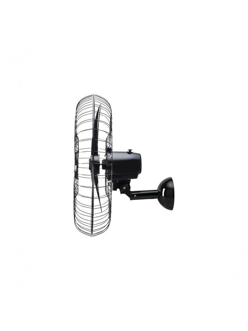 Ventilador De Parede Ventisol Oscilante 60cm Metal Preto 1400rpm Bivolt