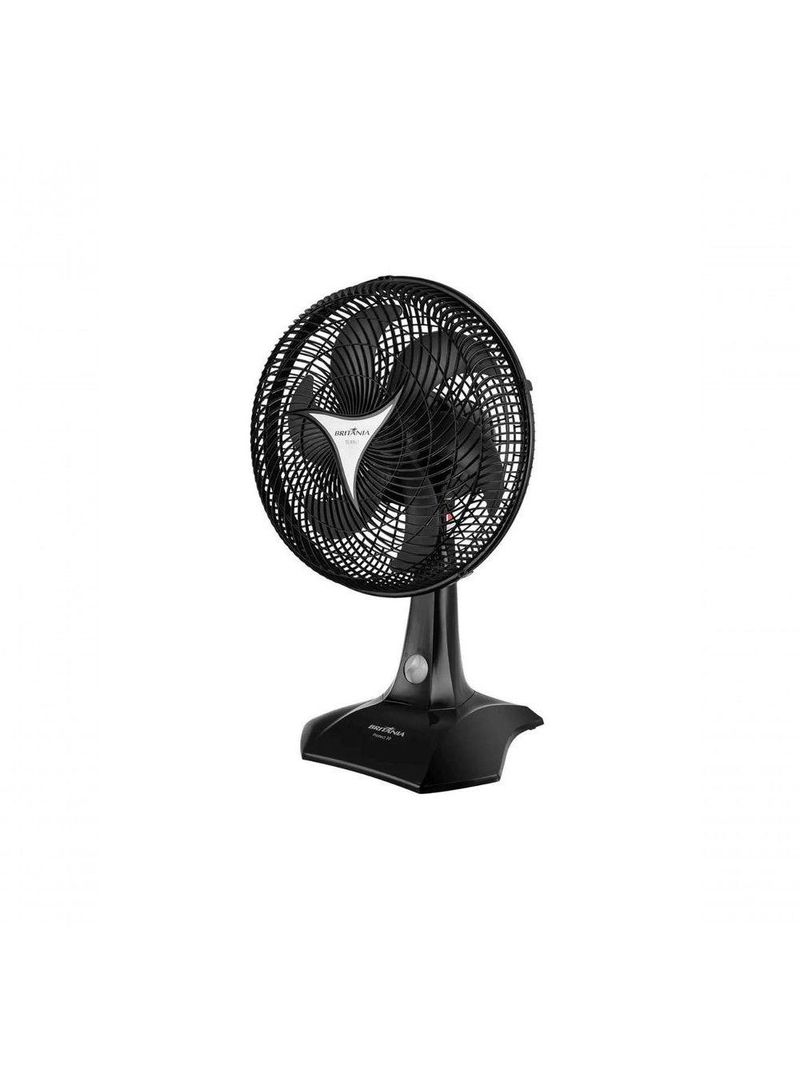 Ventilador Britania Protect 30cm 6 Pas Preto 110V