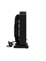 Ventilador circulador de ar britânia bca25a com 3 velocidades e 30w de potência – preto