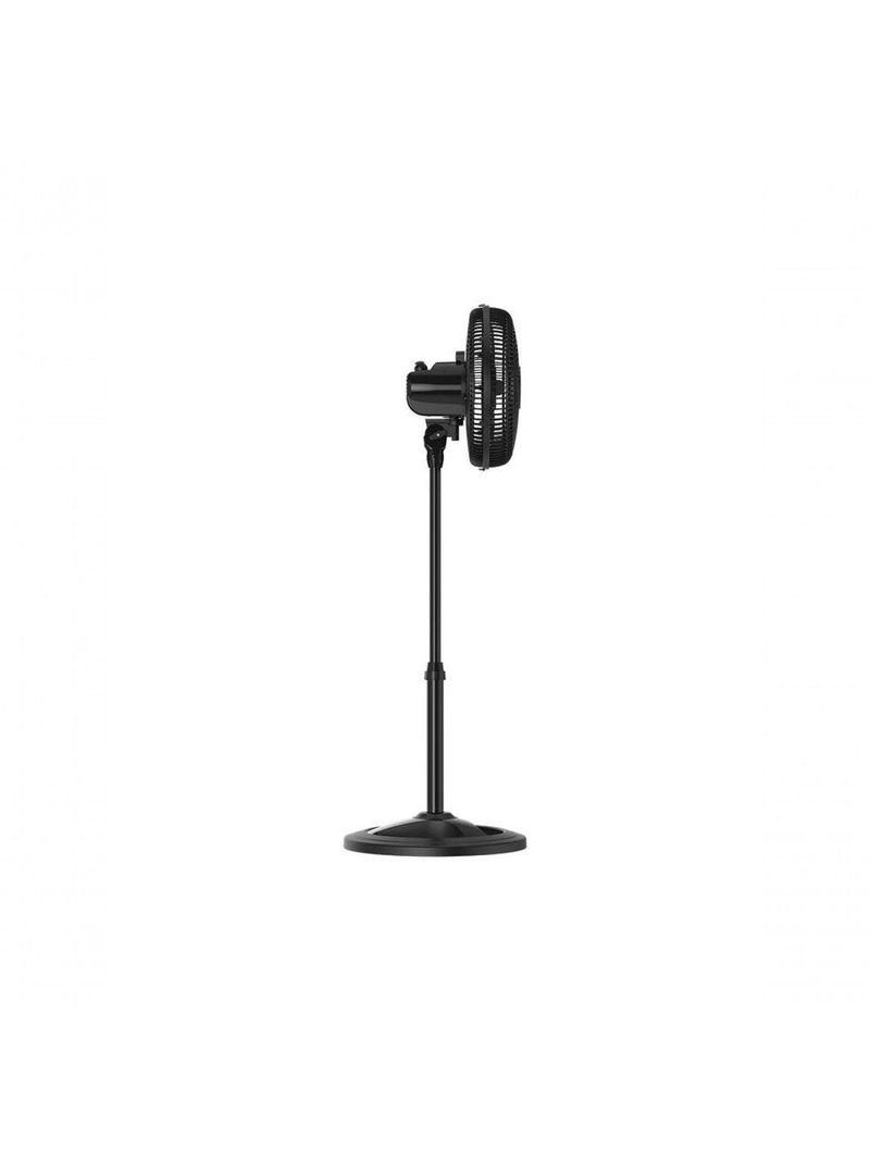 Ventilador De Coluna Preto 30cm Turbo 6 Pas Oscilante Ventisol - 220V