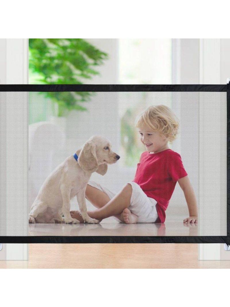 Tela Rede Protetora Pet Cães Gatos 110x73cm Removível Porta