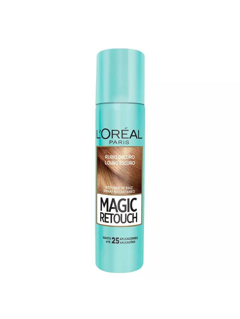 L'oréal paris magic retouch + cicatri renov kit - leave-in + corretivo capilar louro escuro
