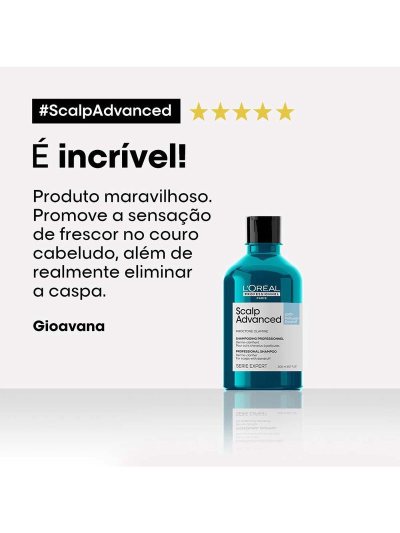 L'oréal professionnel scalp dermo clarifier shampoo anticaspa