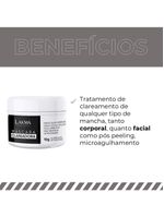 Máscara Clareadora Facial Antidade Esfoliante 10g Lakma