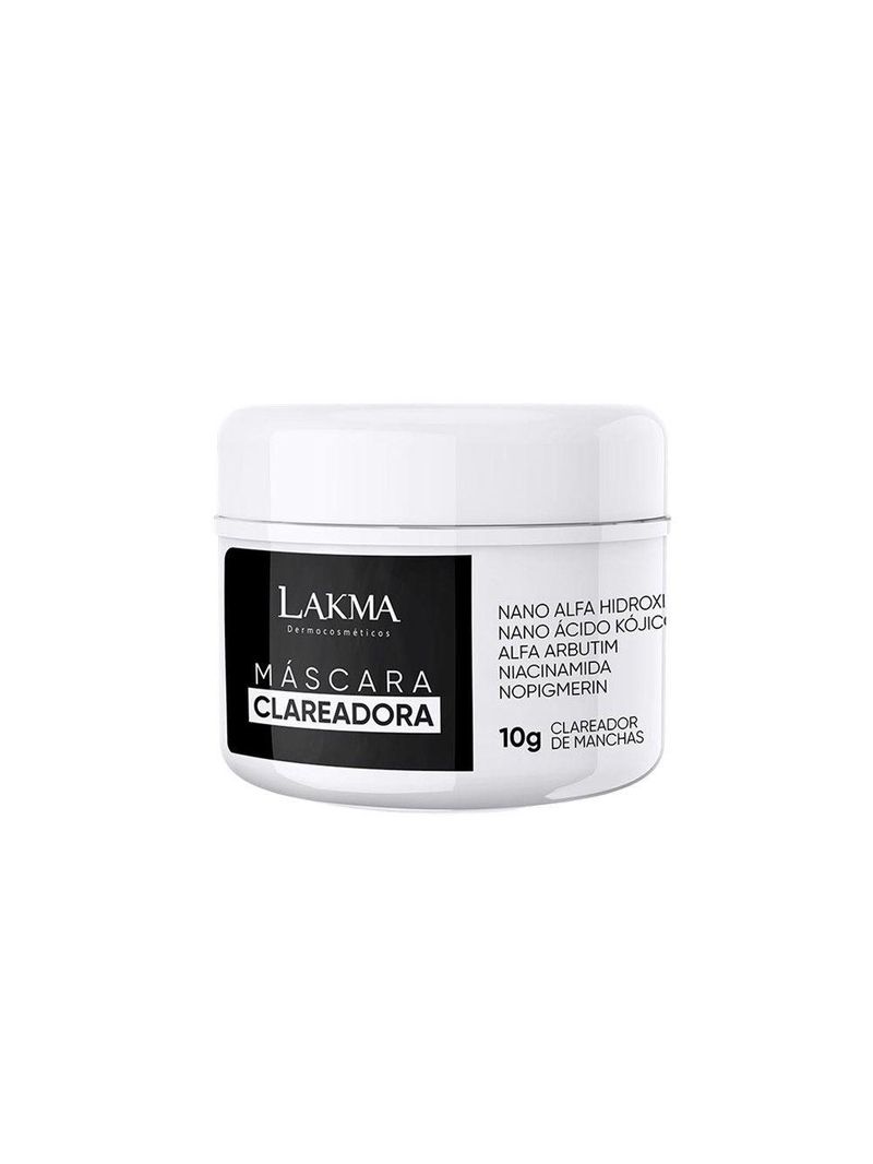 Máscara Clareadora Facial Antidade Esfoliante 10g Lakma