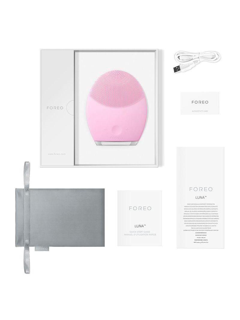 Luna 2 pele normal foreo - escova de limpeza facial