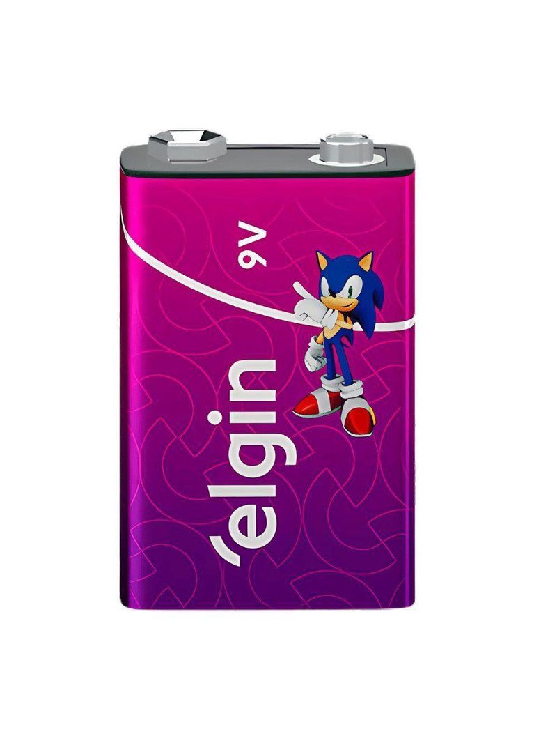 Bateria Recarregável Elgin 9v Blister 1