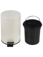 Conjunto ágata Lixeira 3l E Escova Para Vaso Sanitário - Mor