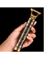 Máquina De Corte Masculina Profissional Usb Com Ajuste Zero E Motor Silencioso