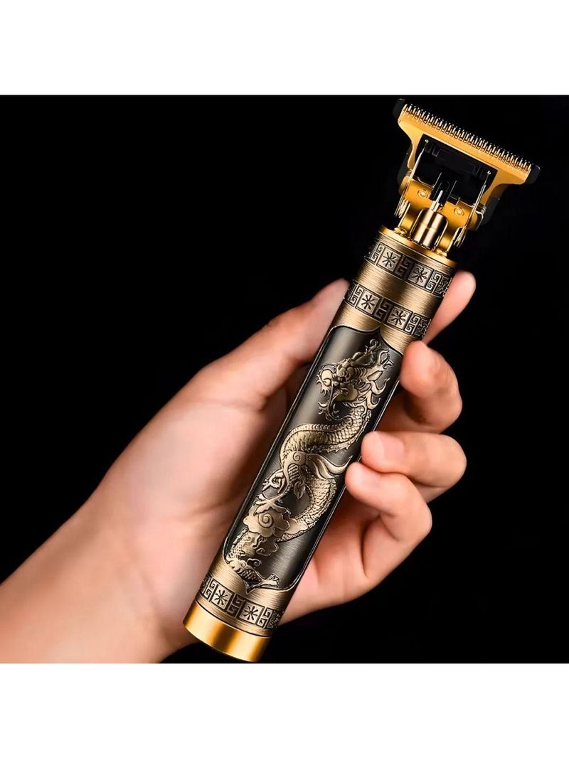 Máquina De Corte Masculina Profissional Usb Com Ajuste Zero E Motor Silencioso