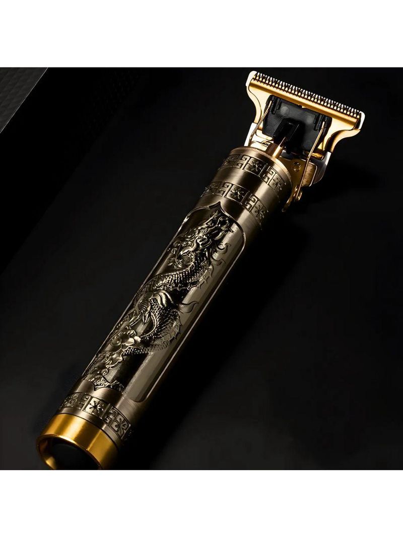 Máquina De Corte Masculina Profissional Usb Com Ajuste Zero E Motor Silencioso