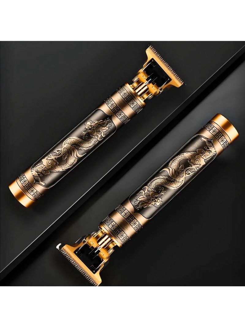 Máquina De Corte Masculina Profissional Usb Com Ajuste Zero E Motor Silencioso