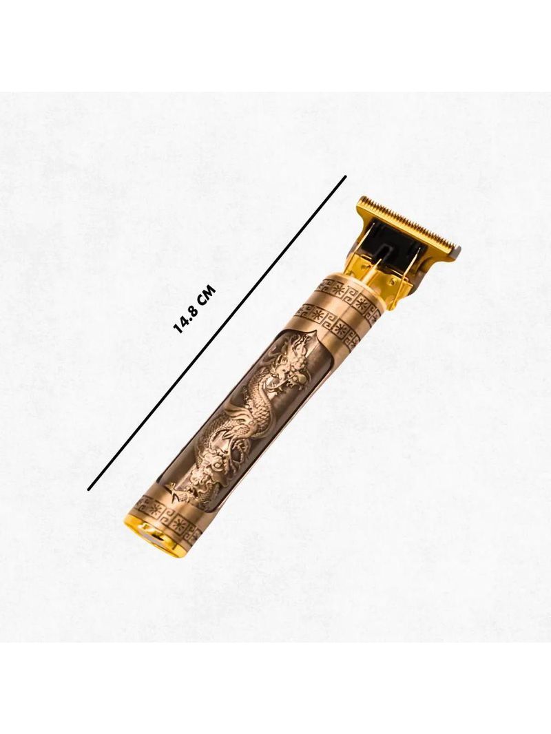 Máquina De Corte Masculina Profissional Usb Com Ajuste Zero E Motor Silencioso