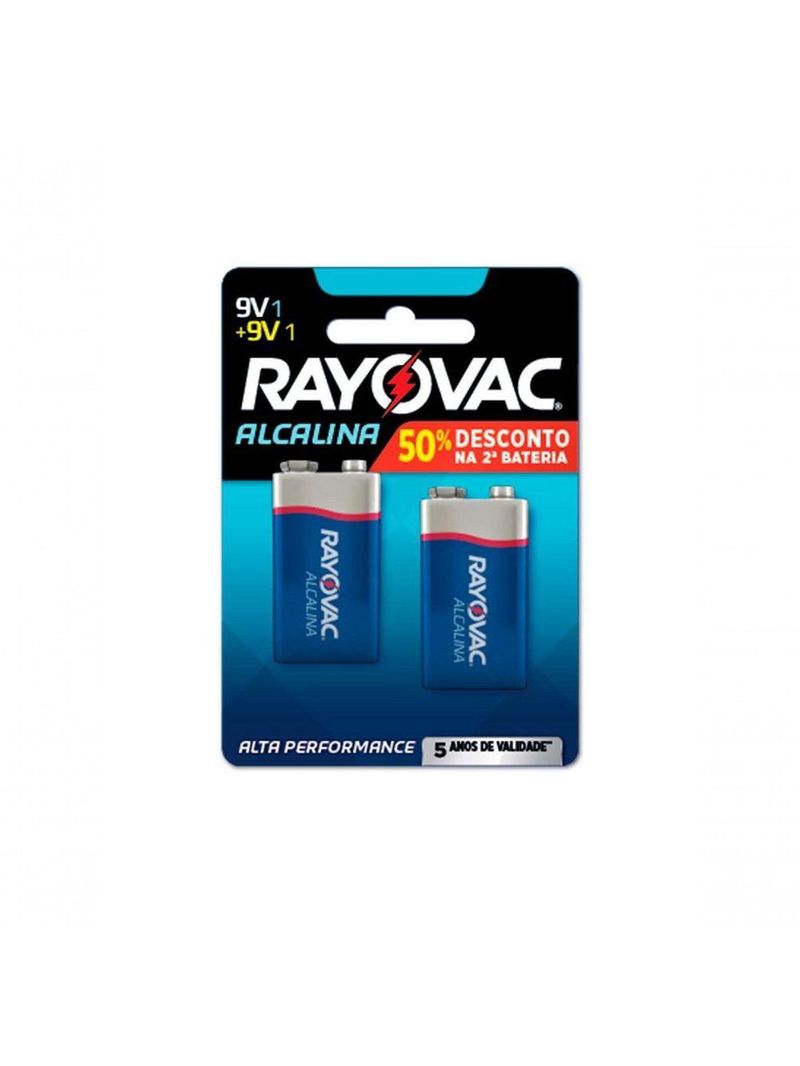 Bateria Alcalina 9v 2