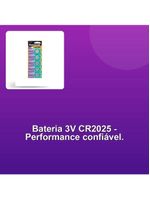 Bateria Lithium 3v Cr2025-1bt 5x