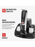 Aparador De Pelos Supergroom Mondial Bg-08 Bivolt