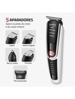 Aparador De Pelos Supergroom Mondial Bg-08 Bivolt