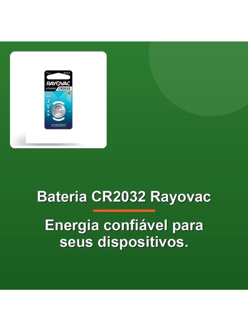 Bateria Lithium 3v Cr2032