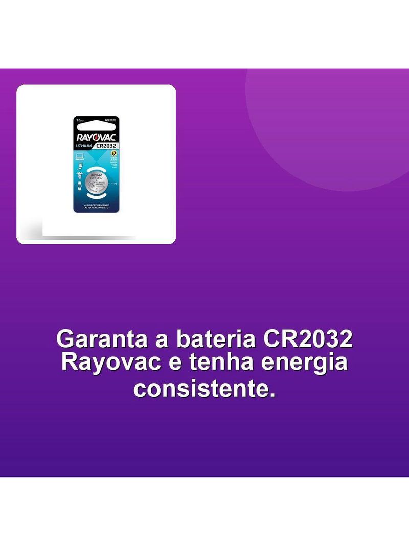 Bateria Lithium 3v Cr2032
