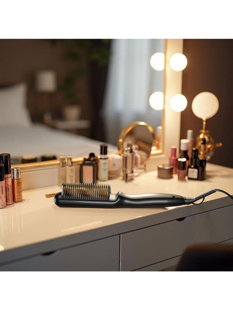 Escova Alisadora Philco Bivolt Revestimento Cerâmica PEA01A Bivolt