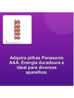 Panasonic Pilha Alcalina Aaa Lr03 × 20 - Bli -20