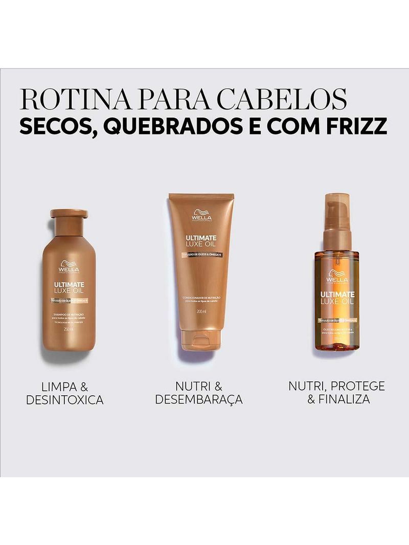 Wella professionals ultimate luxe oil shampoo