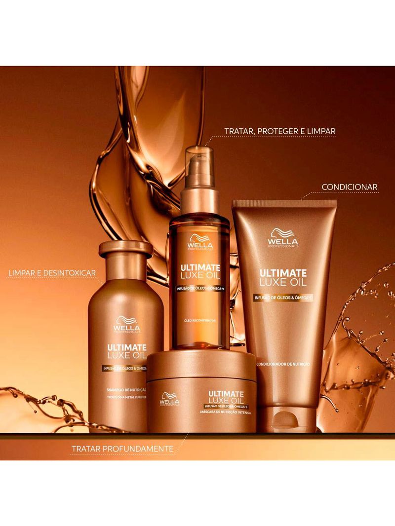 Wella professionals ultimate luxe oil shampoo