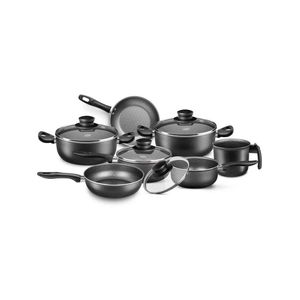 Conjunto Panelas Madri Grafite 7 Peças Mta