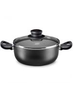 Conjunto Panelas Madri Grafite 7 Peças Mta