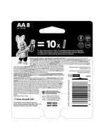 Pilha Alcalina Aa Mn1500 × 8