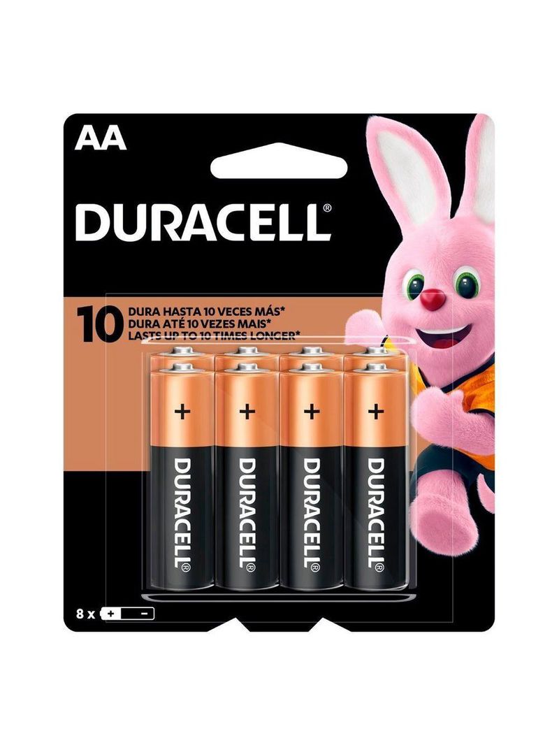 Pilha Alcalina Aa Mn1500 × 8