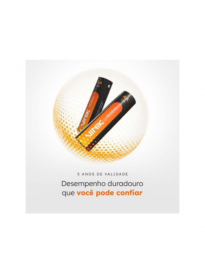 Pilha Alcalina Aa C-4 15v Vp2ab