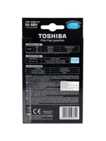 Carregador De Pilha Usb Toshiba 4 Pilhas Aa