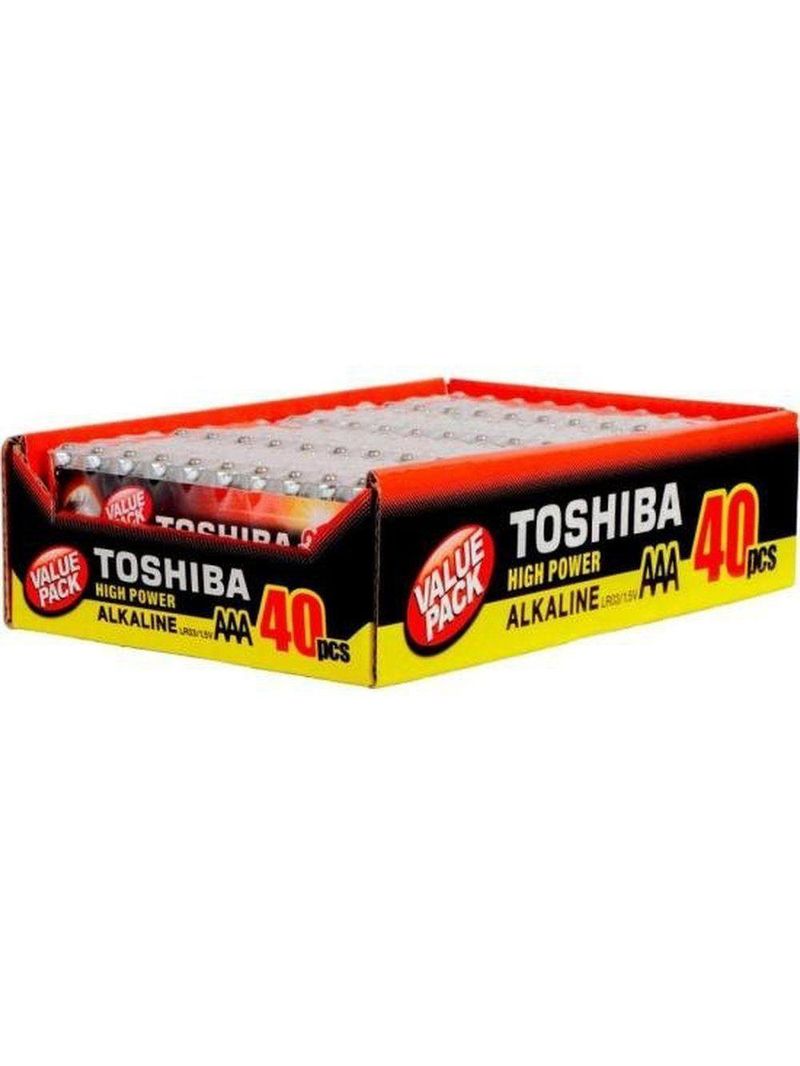 Pilha Alcalina Aaa Toshiba C-40