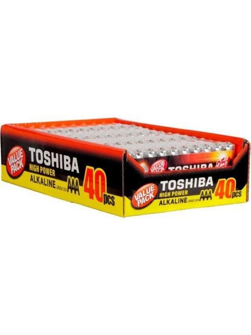 Pilha Alcalina Aaa Toshiba C-40