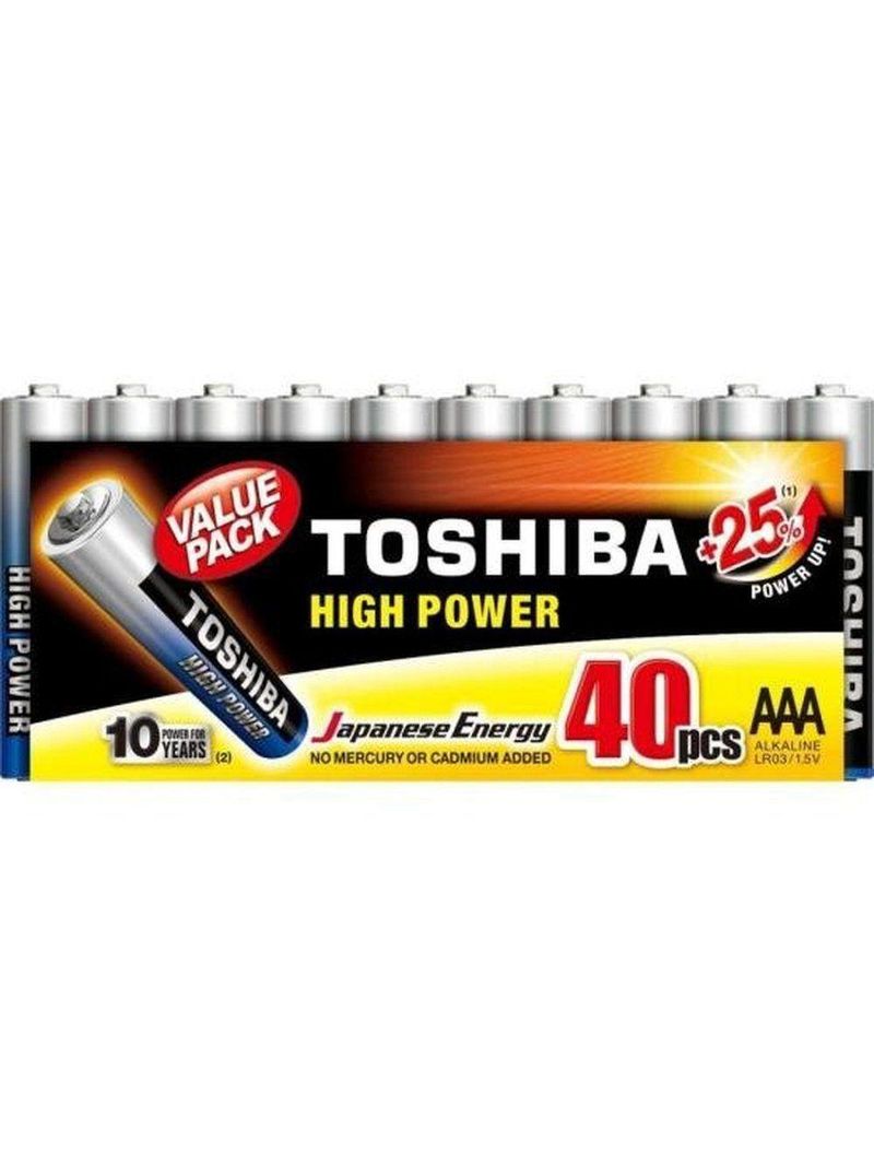 Pilha Alcalina Aaa Toshiba C-40