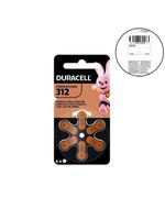 Pilha Auditiva 312 C-6 Unidades